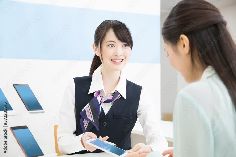 【派遣】スマホ好き必見！携帯ショップでの接客スタッフ募集！！